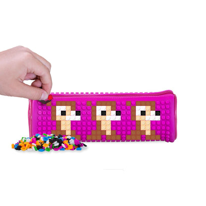 Овален несесер Pixie Crew Pink dots