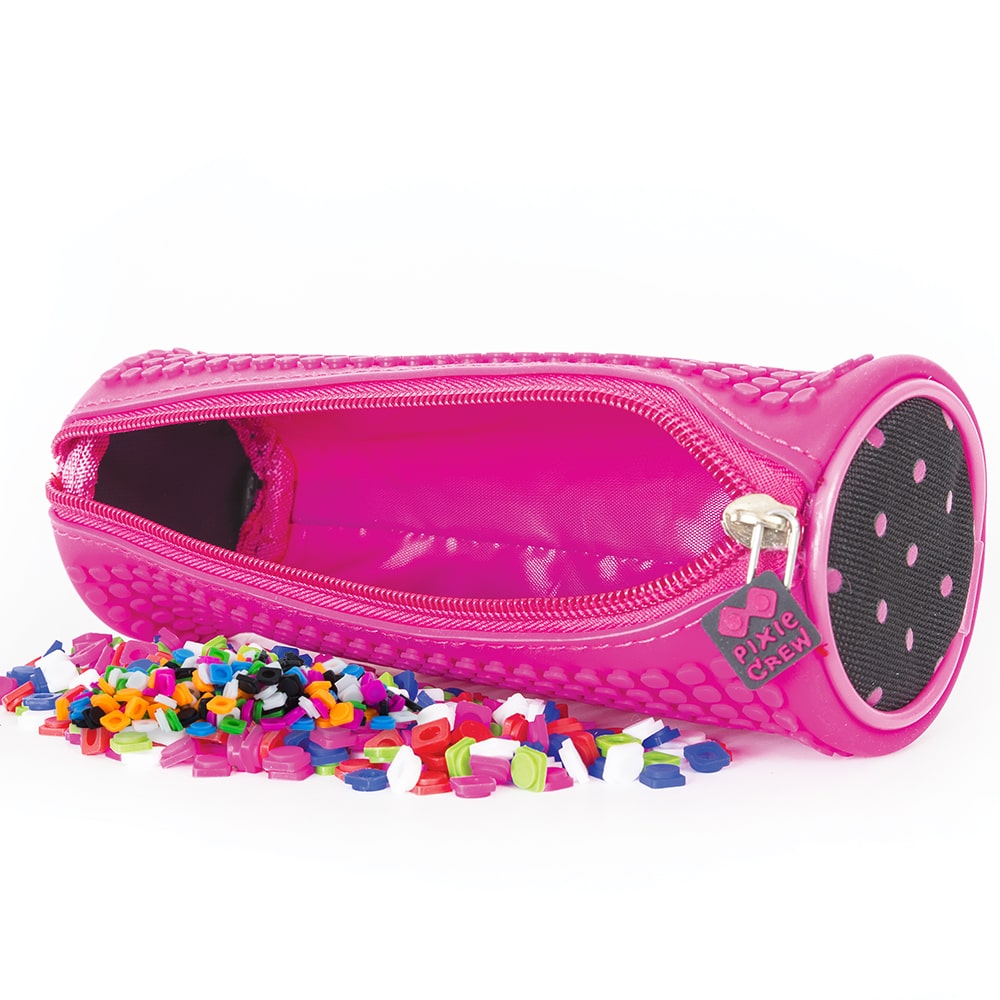 Овален несесер Pixie Crew Pink dots