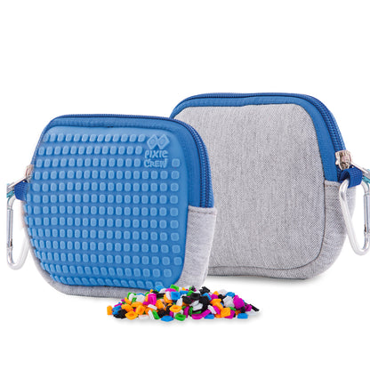 Портмоне Pixie Crew Сиво/Синьо