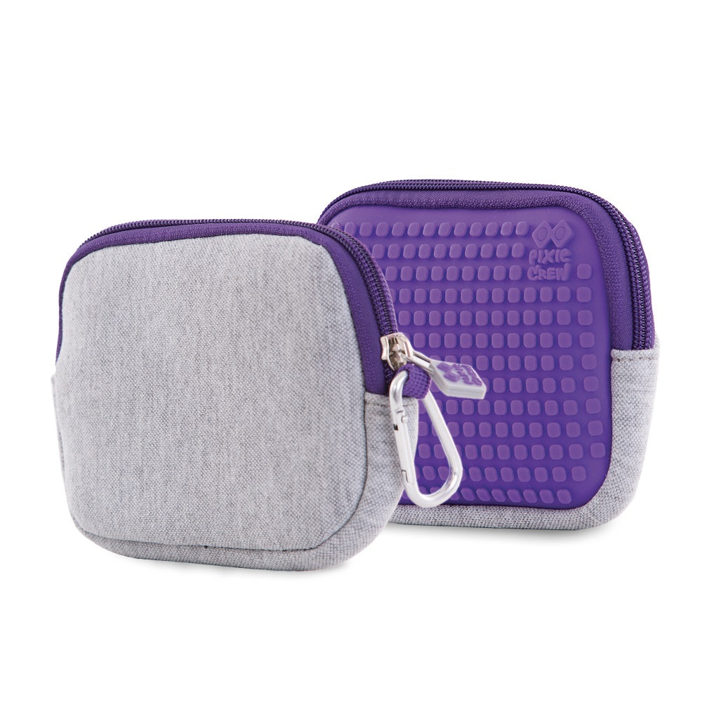 Портмоне Pixie Crew Сиво/Лилаво