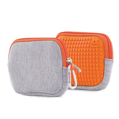 Портмоне Pixie Crew Сиво/Оранжево