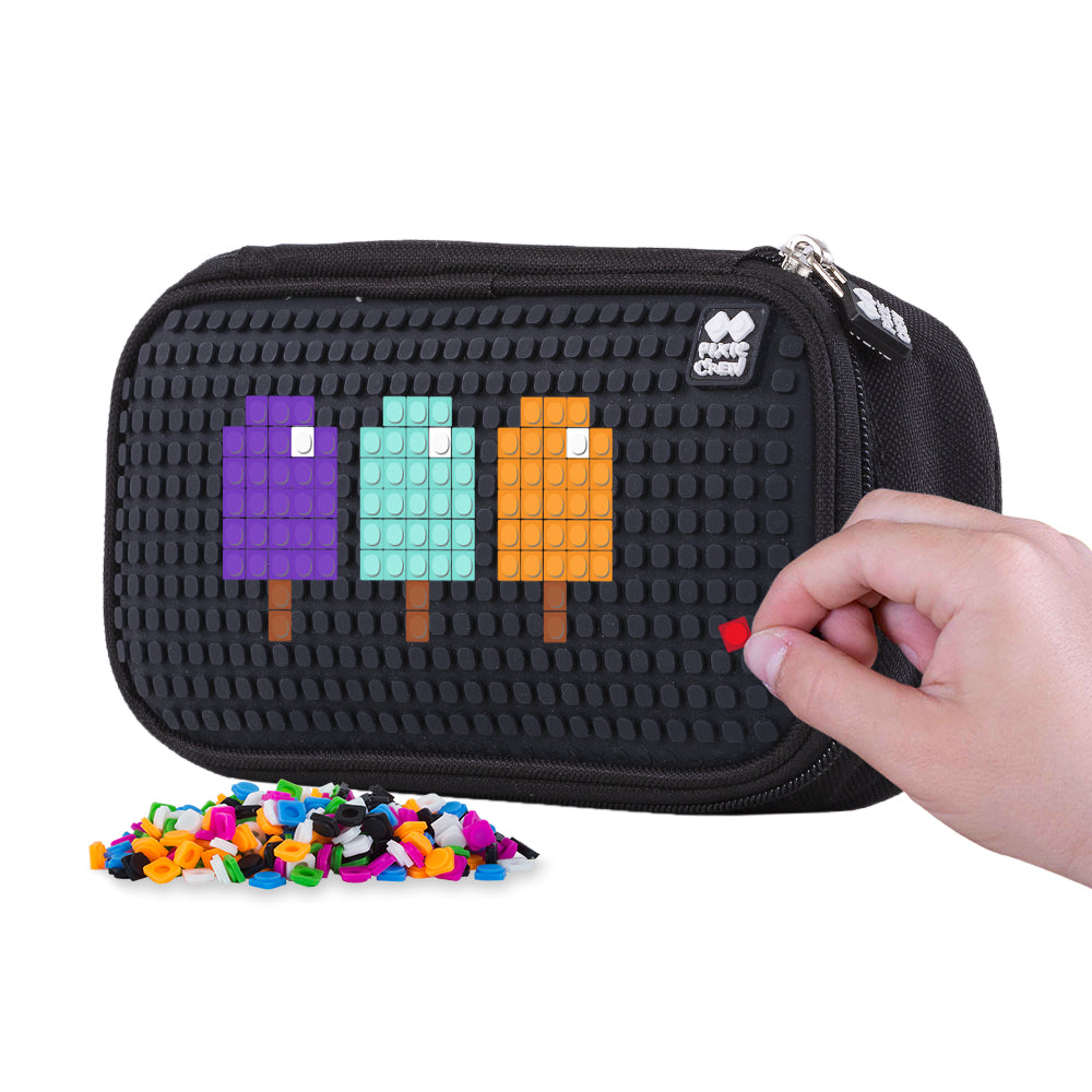 Овален несесер Pixie Crew Black