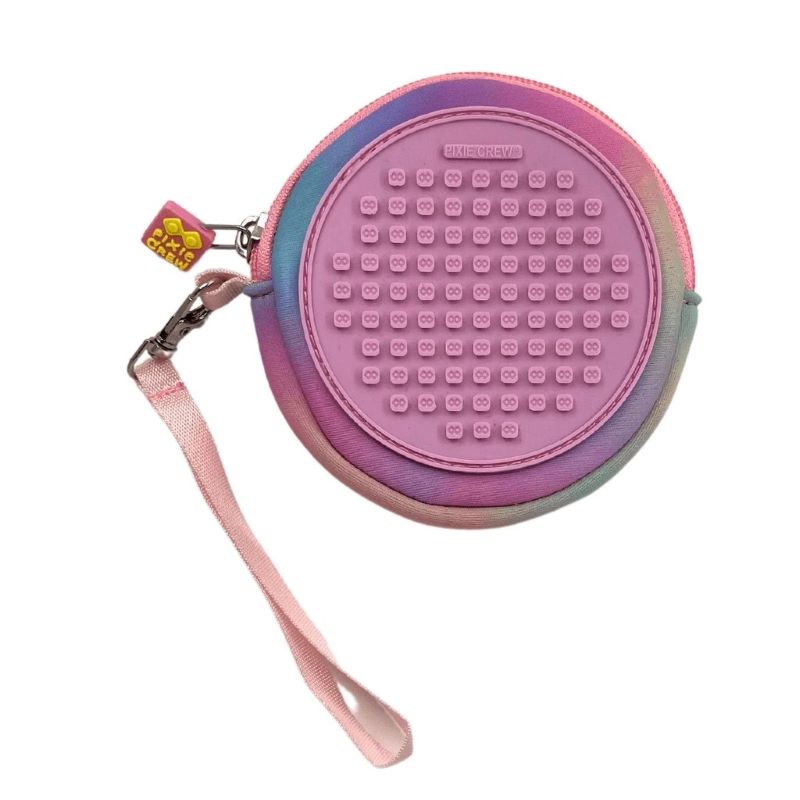 Кръгло портмоне Pixie Crew Pink Hearts&Paws