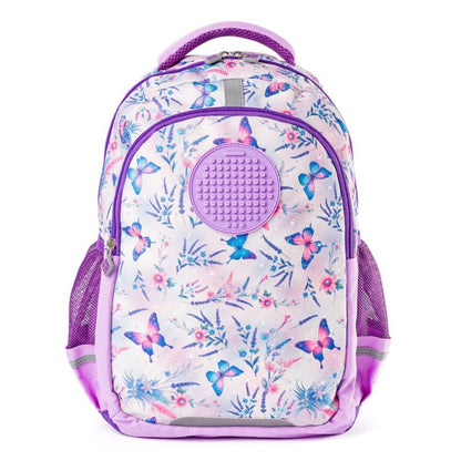 Ученическа раница Pixie Crew Butterflies - за първи клас 38 см