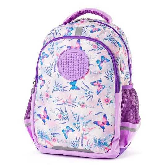 Ученическа раница Pixie Crew Butterflies - за първи клас 38 см