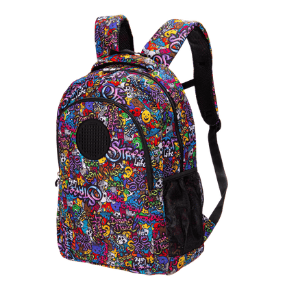 Ученическа раница Pixie Crew Graffiti с две отделения