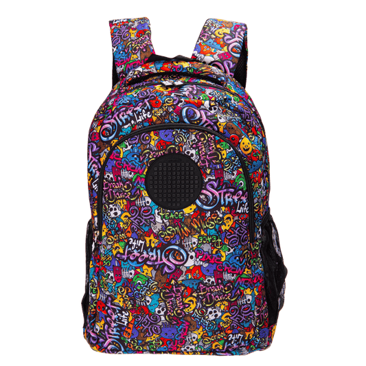 Ученическа раница Pixie Crew Graffiti с две отделения