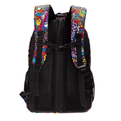 Ученическа раница Pixie Crew Graffiti с две отделения