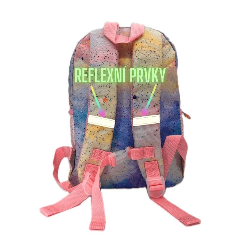 Раница за детска градина Pixie Crew Pink Glitternox