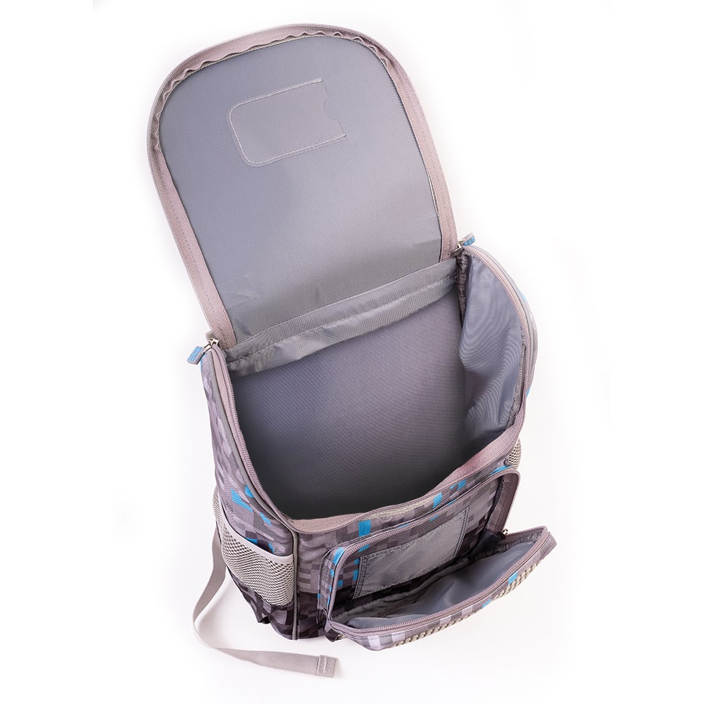 Ученическа раница Pixie Crew Adventure с едно отделение сива