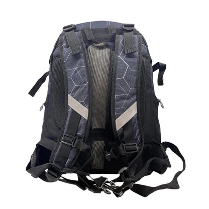 Ученическа раница Pixie Crew Hexa Black ергономична