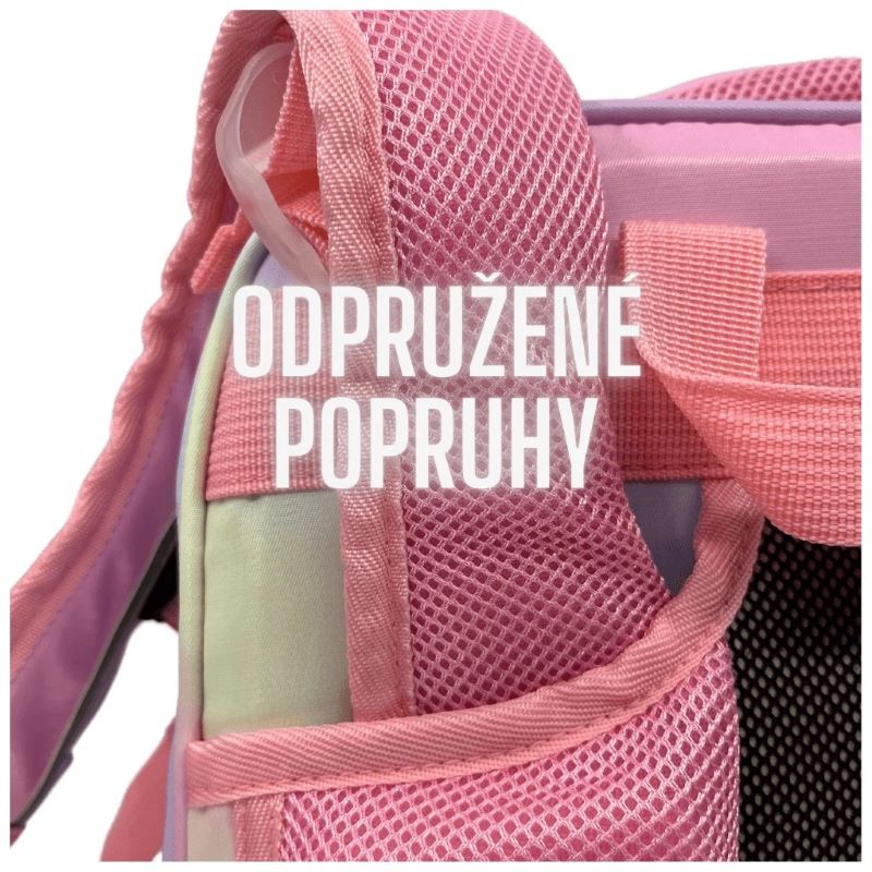 Ученическа раница Pixie Crew Pink Hearts&Paws