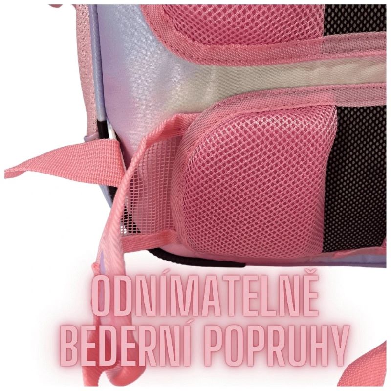 Ученическа раница Pixie Crew Pink Hearts&Paws