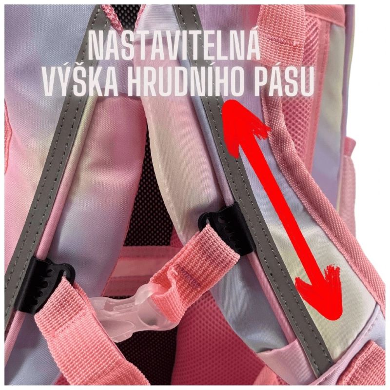 Ученическа раница Pixie Crew Pink Hearts&Paws