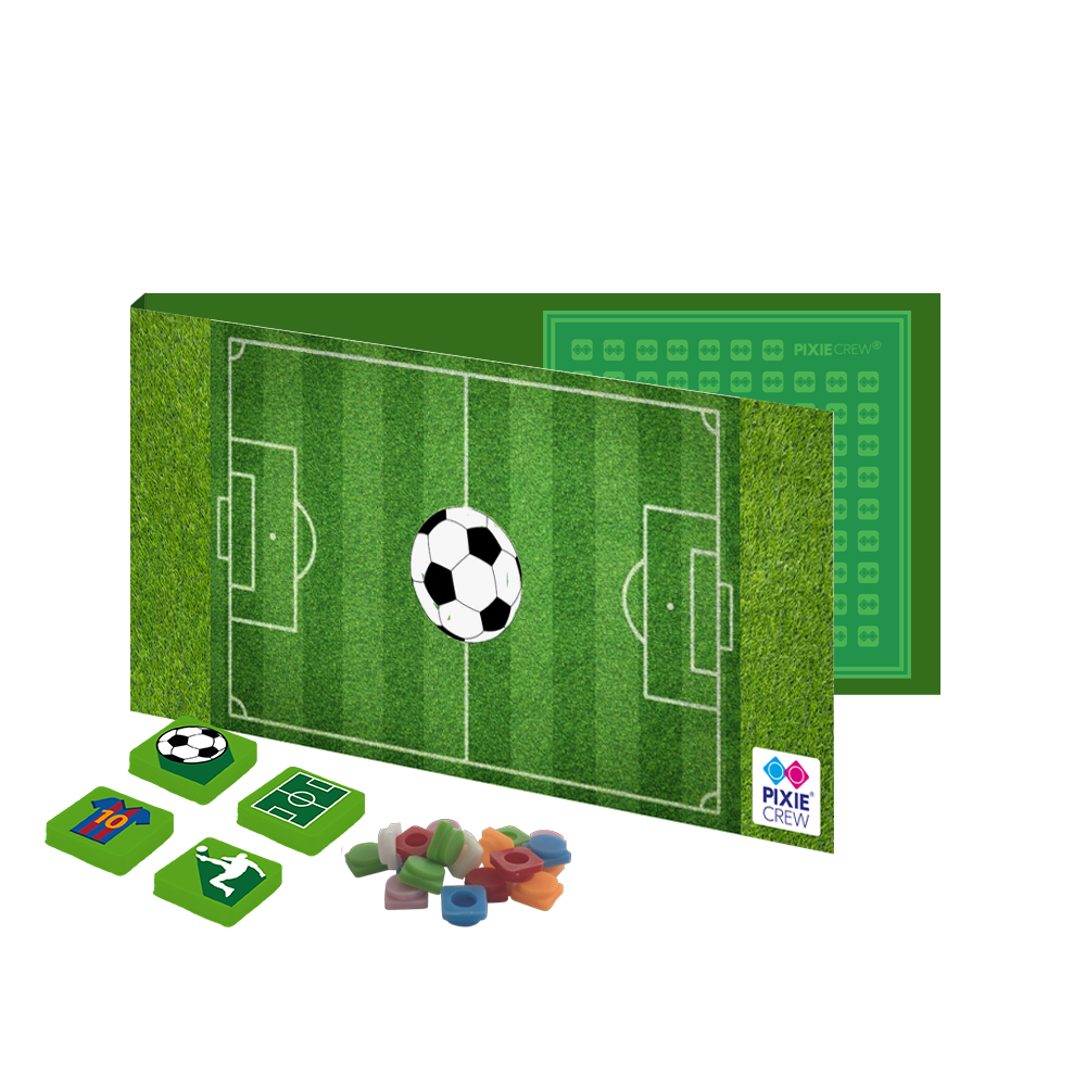 Картичка Pixie Crew Футбол със силиконов панел
