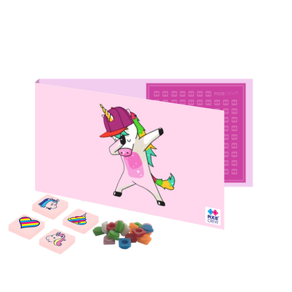 Картичка със силиконов панел Pixie Crew