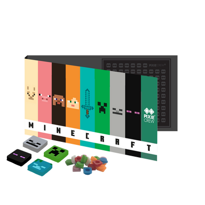 Картичка Pixie Crew Minecraft със силиконов панел