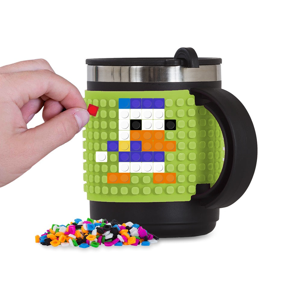 Термо чаша Pixie Crew, Неоново жълто