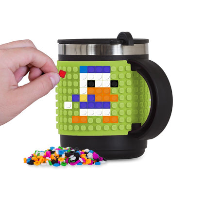 Термо чаша Pixie Crew, Неоново жълто