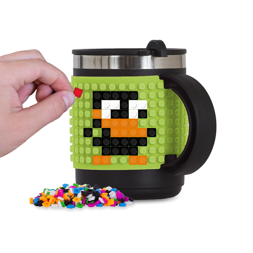 Термо чаша Pixie Crew, Неоново жълто