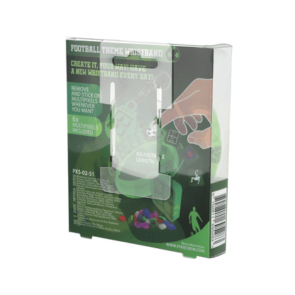 Сет от гривна, ключодържател и пинче Footbаll Pixie Crew, с 6 мултипиксела