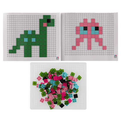 Силиконов панел А5 с пиксели Pixie Crew