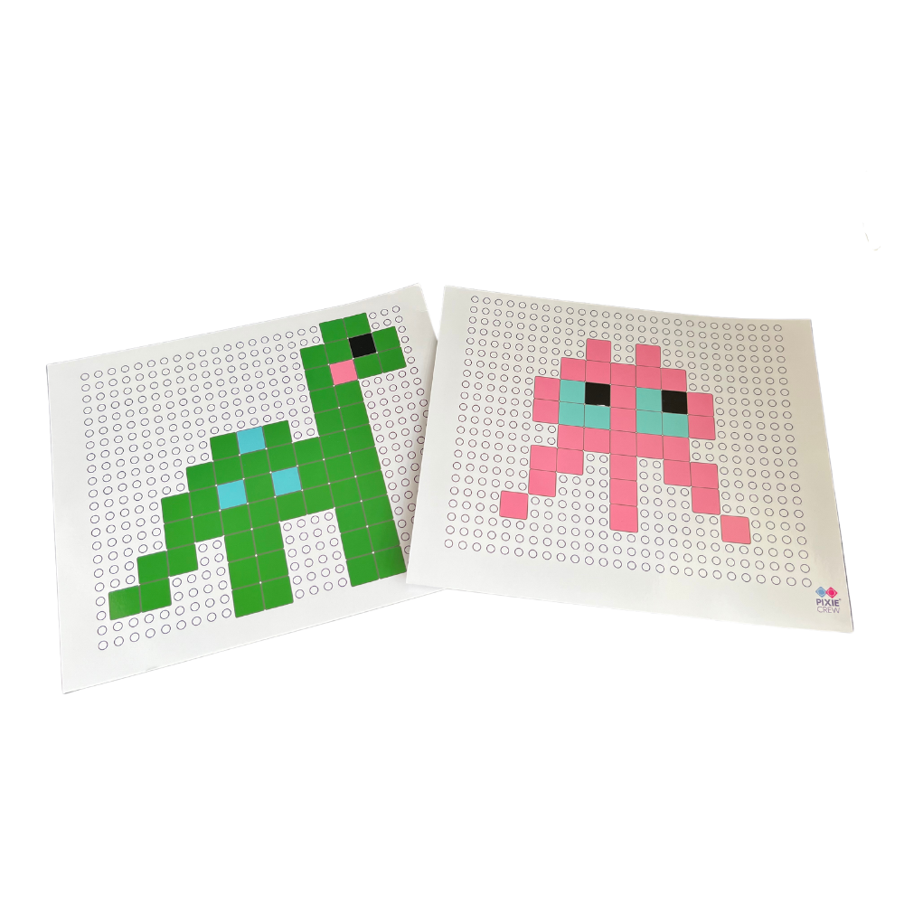 Силиконов панел А5 с пиксели Pixie Crew