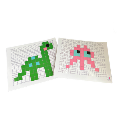 Силиконов панел А5 с пиксели Pixie Crew