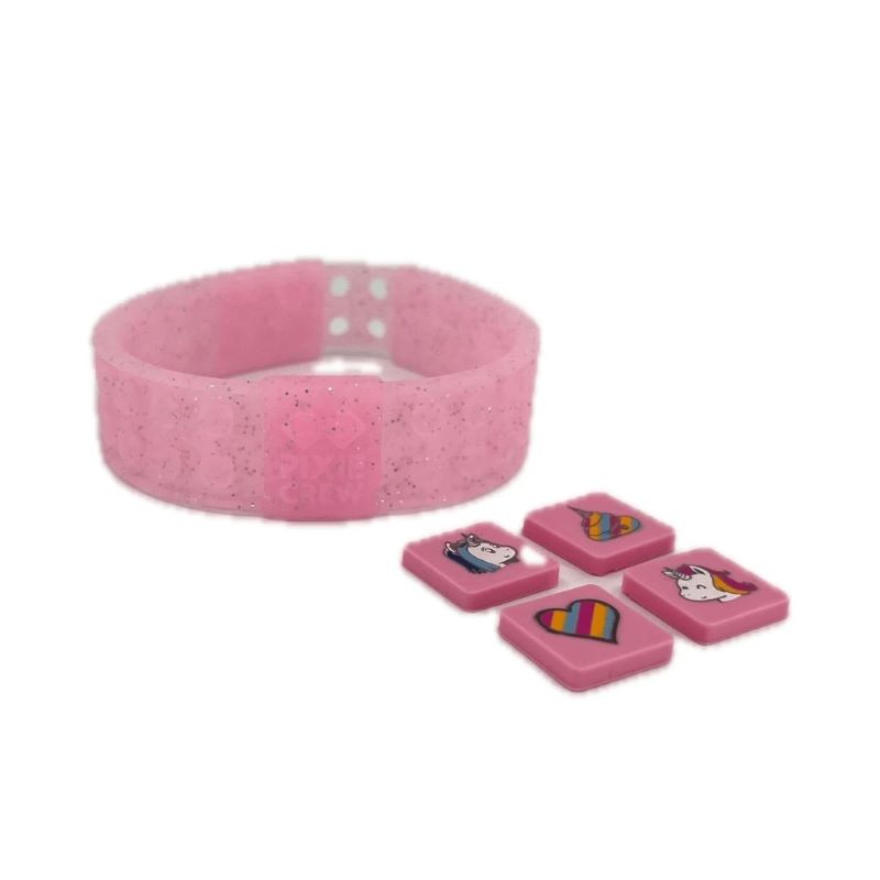 Гривна с пиксели Pixie Crew Pink Glitternox