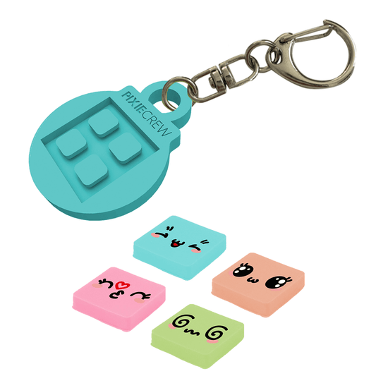 Ключодържател Pixie Crew Тюркоаз/Kawaii