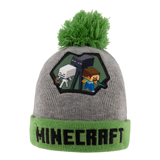 Шапка Minecraft Green 2022, размер 52