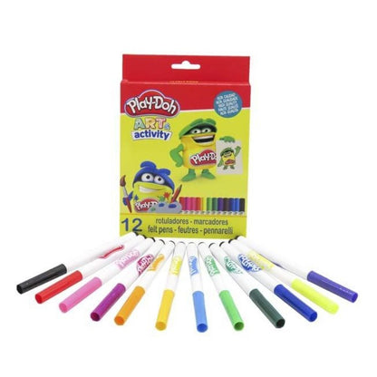 Флумастери Play Doh - 12 цвята