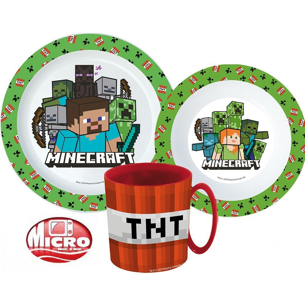 Пластмасов комплект Minecraft TNT