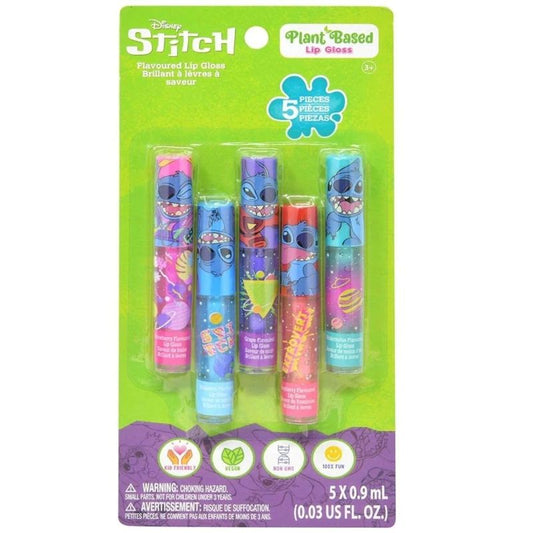 Комплект балсами за устни Stitch - 5 броя