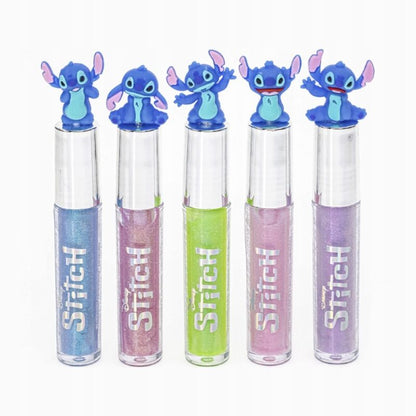 Комплект балсами за устни Stitch с топер-фигурка - 5 броя
