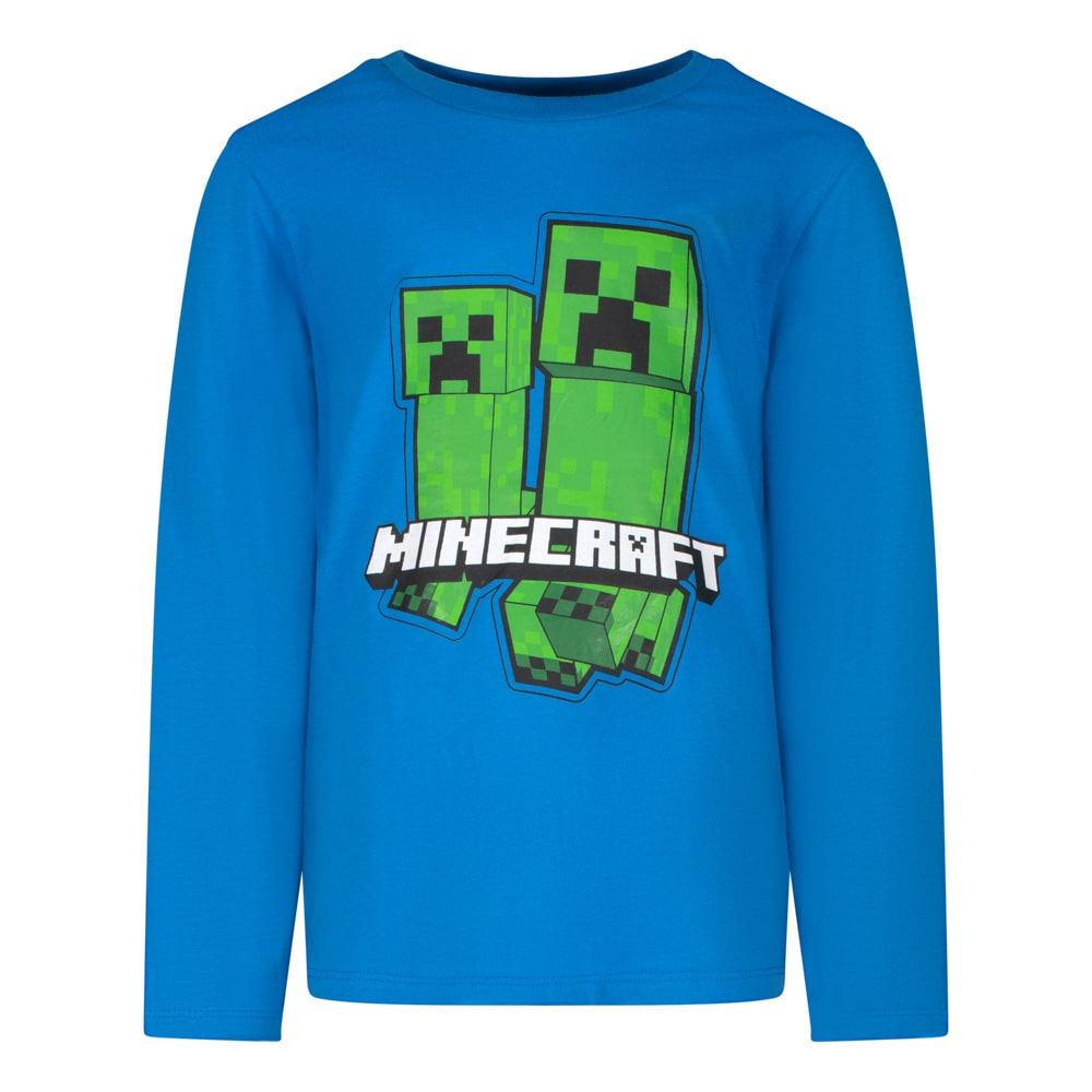 Пижама Minecraft Creepers Blue, размер 134