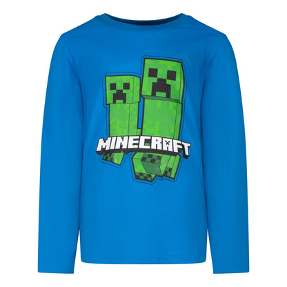 Пижама Minecraft Creepers Blue, размер 152