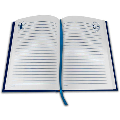 Тефтер с LCD часовник Spiderman