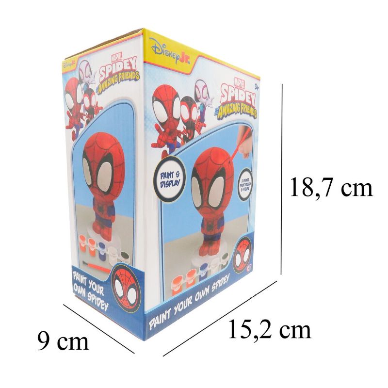 Светеща фигура Spidey and Friends за оцветяване