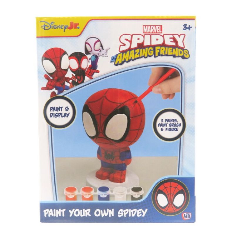 Гипсова фигурка за оцветяване Spidey and Friends