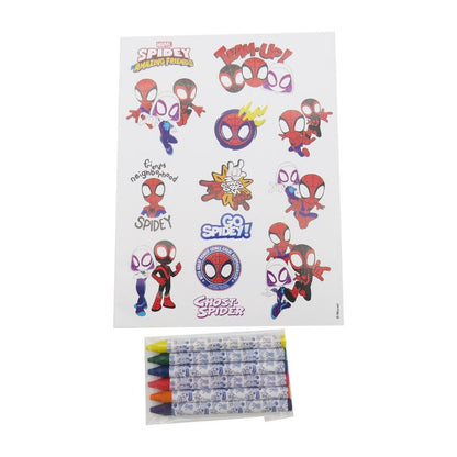 Сет плик за оцветяване Spidey
