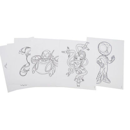 Сет плик за оцветяване Spidey