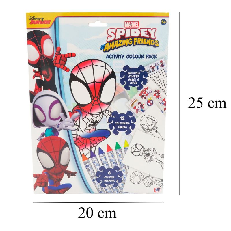 Сет плик за оцветяване Spidey