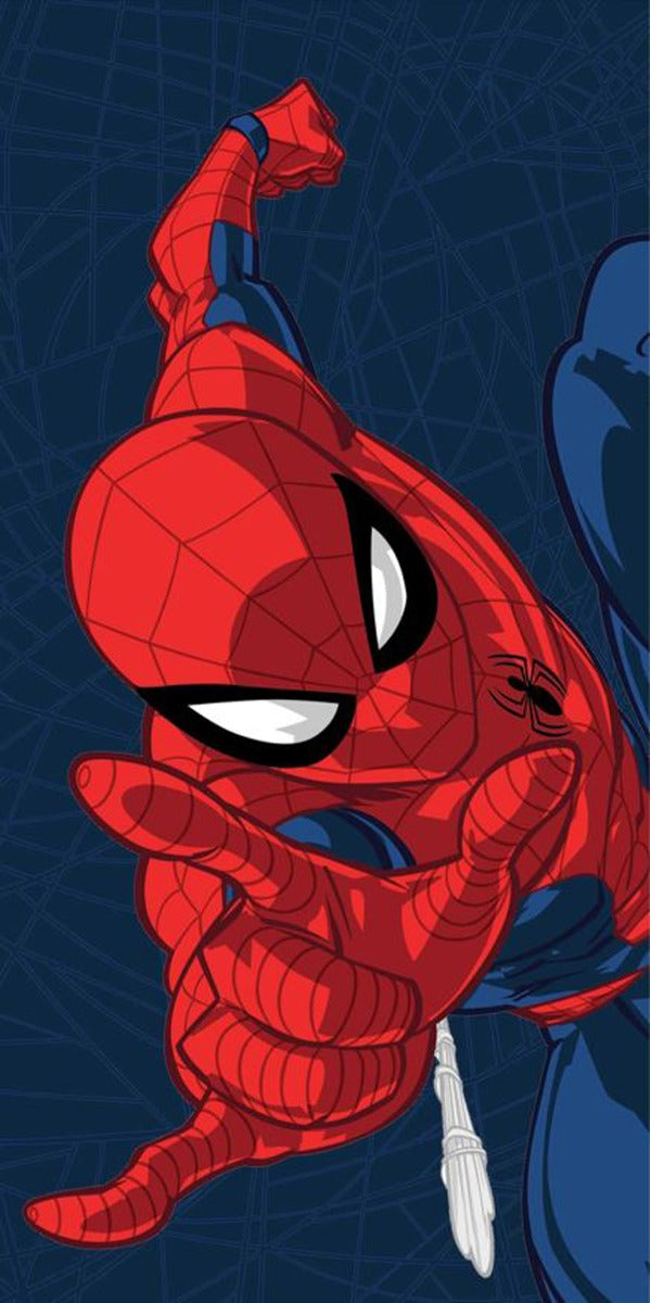 Плажна хавлия Spiderman Face