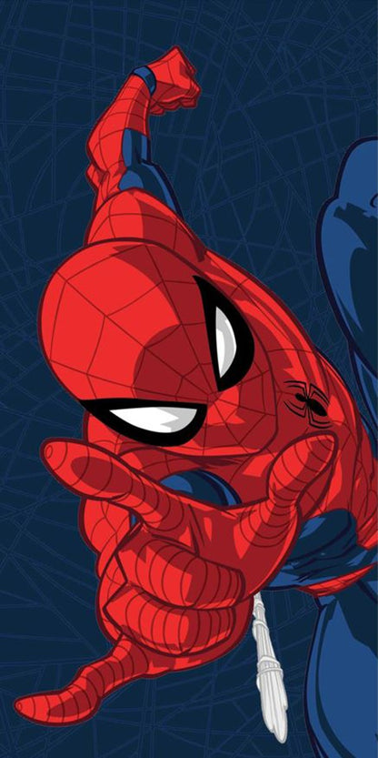 Плажна хавлия Spiderman Face