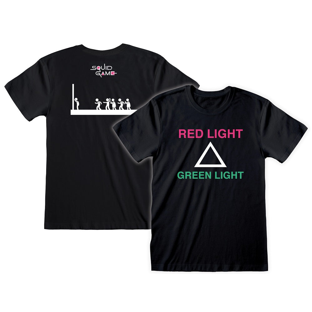 Тениска Squid Game - Red Light Green Light, размер M