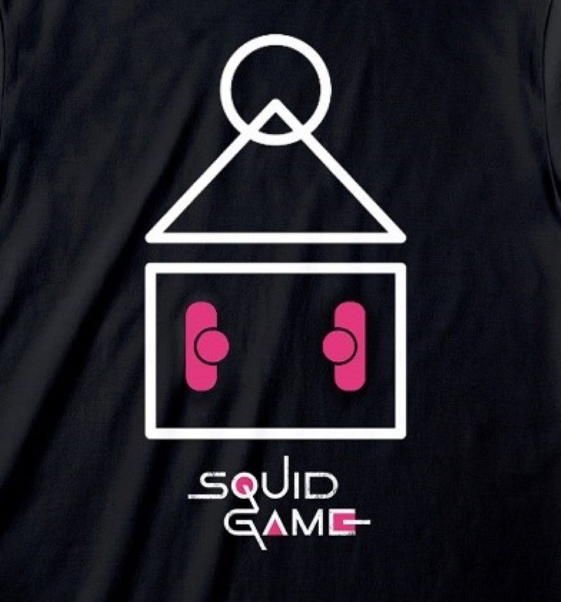 Тениска Squid Game - Symbol, размер L