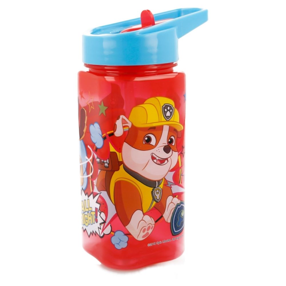 Квадратна бутилка Paw Patrol 530 мл