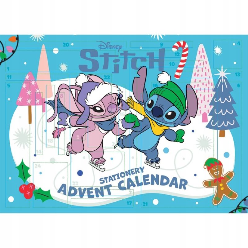 Коледен календар Stitch и Angel