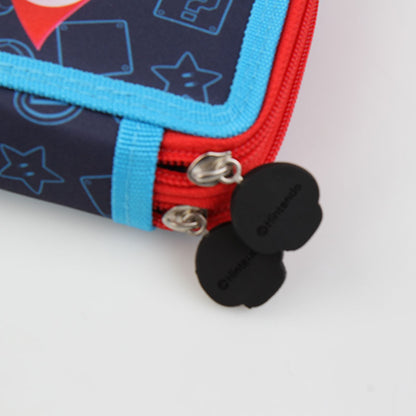 Ученически несесер Super Mario със съдържание, с 2 отделения